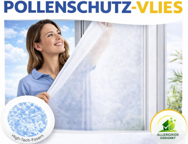 Pollenschutzgitter - Schutz vor Pollen, Staub und Rußpartikeln